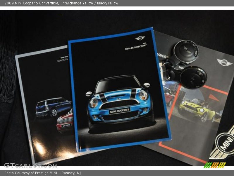 Interchange Yellow / Black/Yellow 2009 Mini Cooper S Convertible