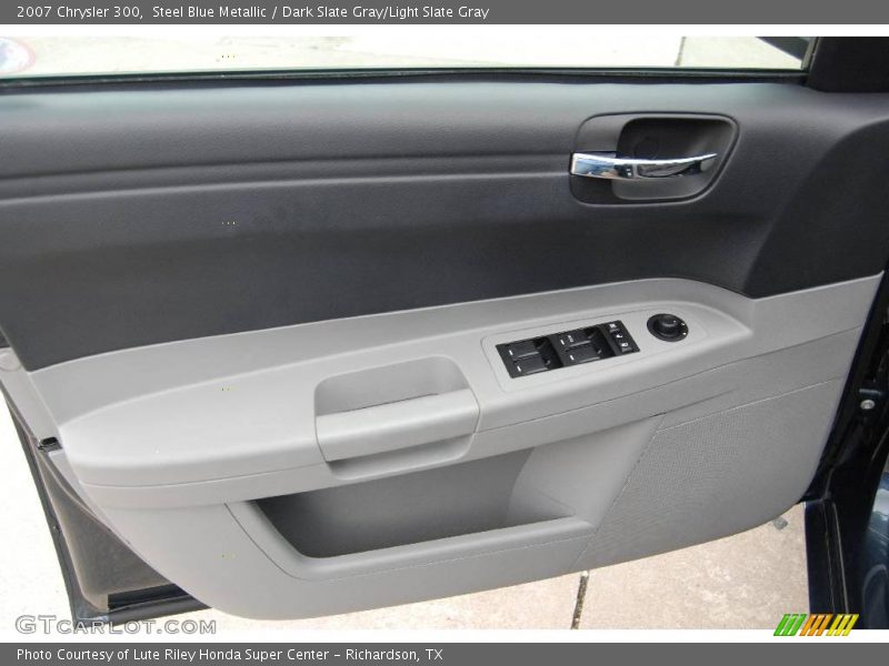Steel Blue Metallic / Dark Slate Gray/Light Slate Gray 2007 Chrysler 300
