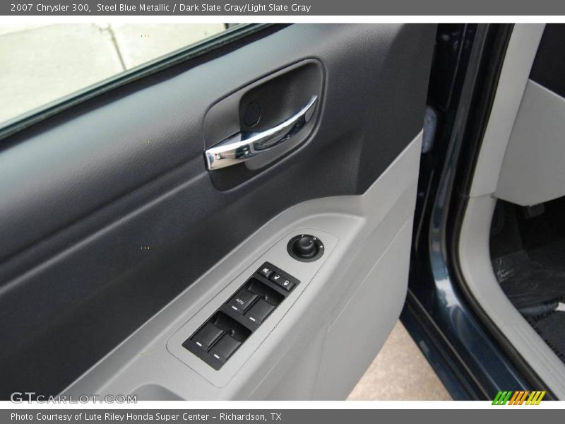 Steel Blue Metallic / Dark Slate Gray/Light Slate Gray 2007 Chrysler 300