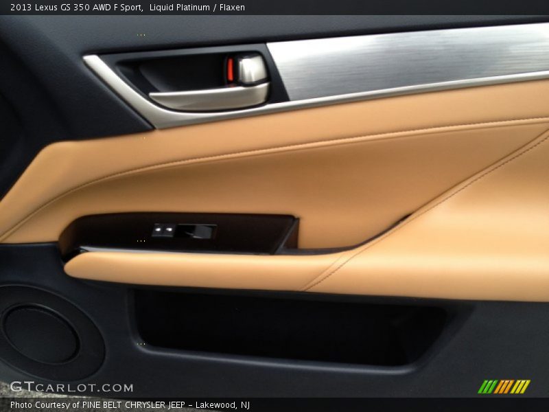 Liquid Platinum / Flaxen 2013 Lexus GS 350 AWD F Sport