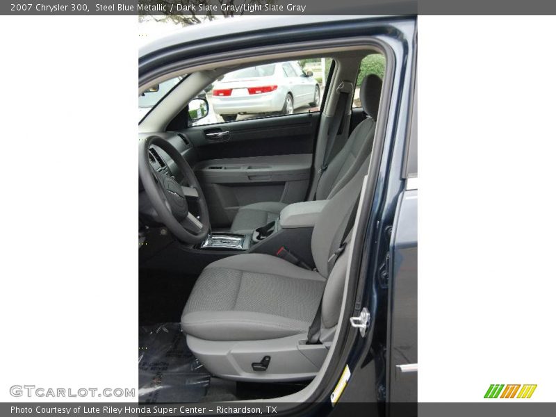 Steel Blue Metallic / Dark Slate Gray/Light Slate Gray 2007 Chrysler 300