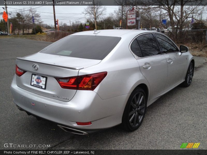 Liquid Platinum / Flaxen 2013 Lexus GS 350 AWD F Sport
