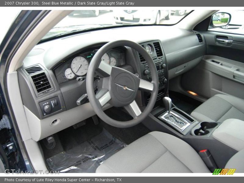 Steel Blue Metallic / Dark Slate Gray/Light Slate Gray 2007 Chrysler 300