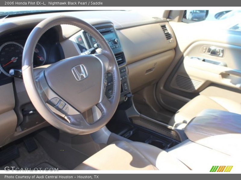 Nighthawk Black Pearl / Saddle 2006 Honda Pilot EX-L