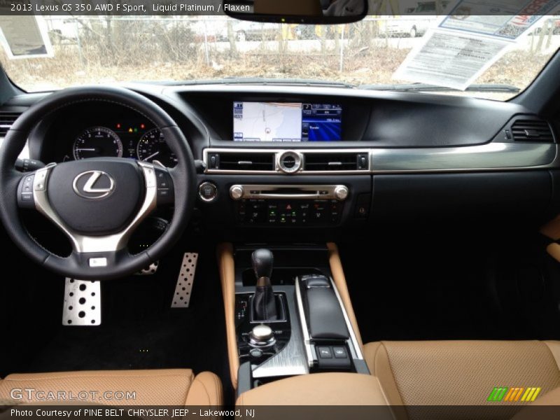 Liquid Platinum / Flaxen 2013 Lexus GS 350 AWD F Sport