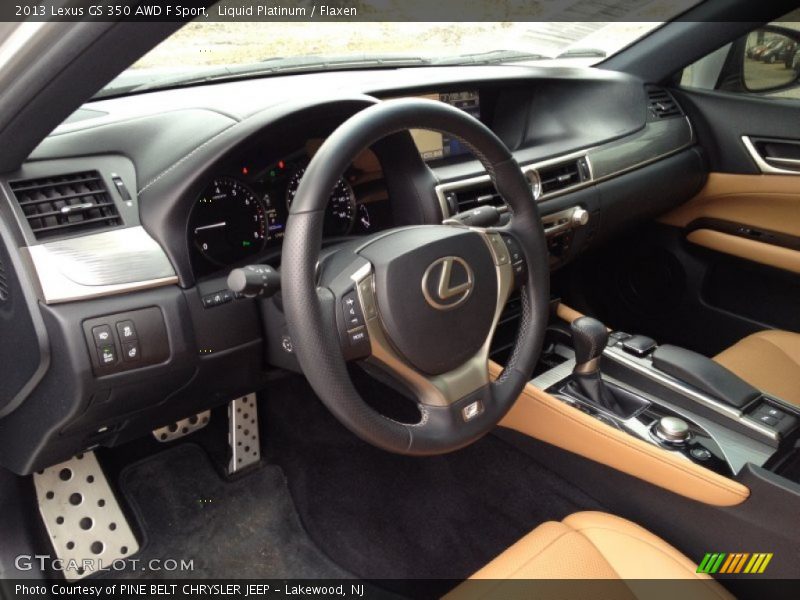 Liquid Platinum / Flaxen 2013 Lexus GS 350 AWD F Sport