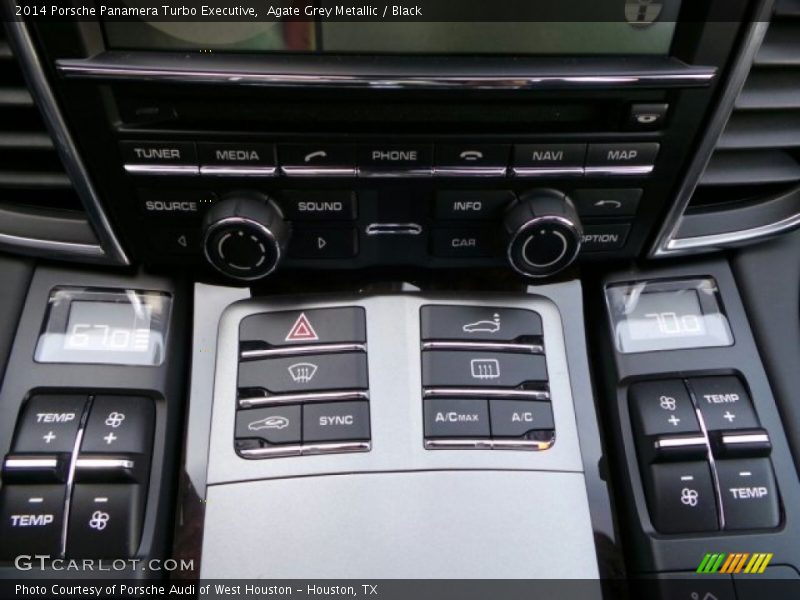 Controls of 2014 Panamera Turbo Executive