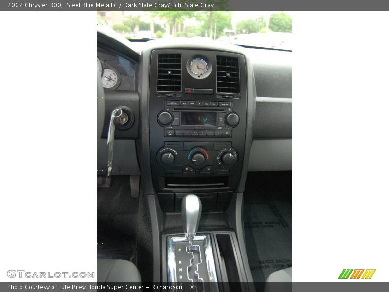 Steel Blue Metallic / Dark Slate Gray/Light Slate Gray 2007 Chrysler 300