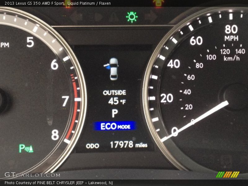 Liquid Platinum / Flaxen 2013 Lexus GS 350 AWD F Sport