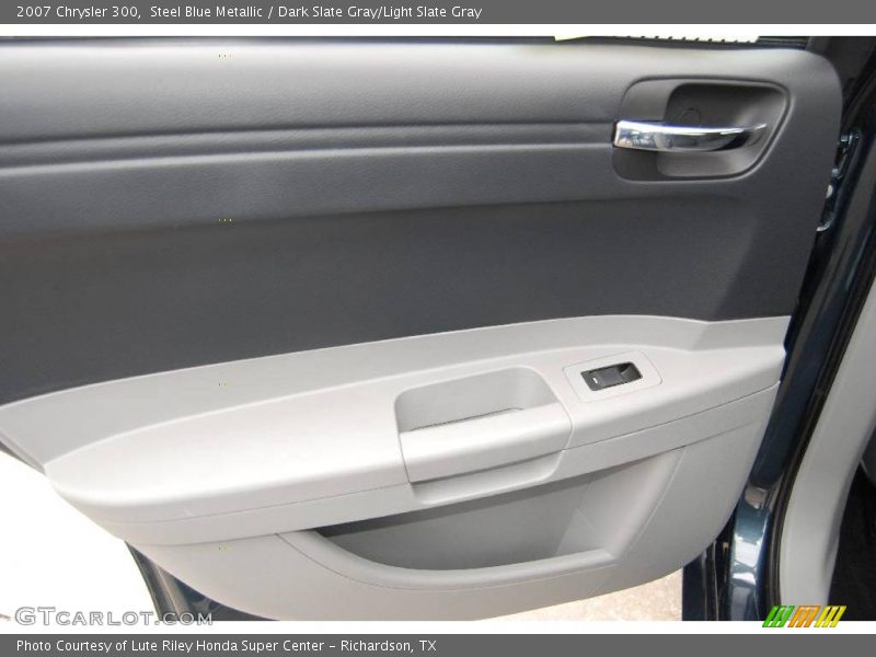 Steel Blue Metallic / Dark Slate Gray/Light Slate Gray 2007 Chrysler 300