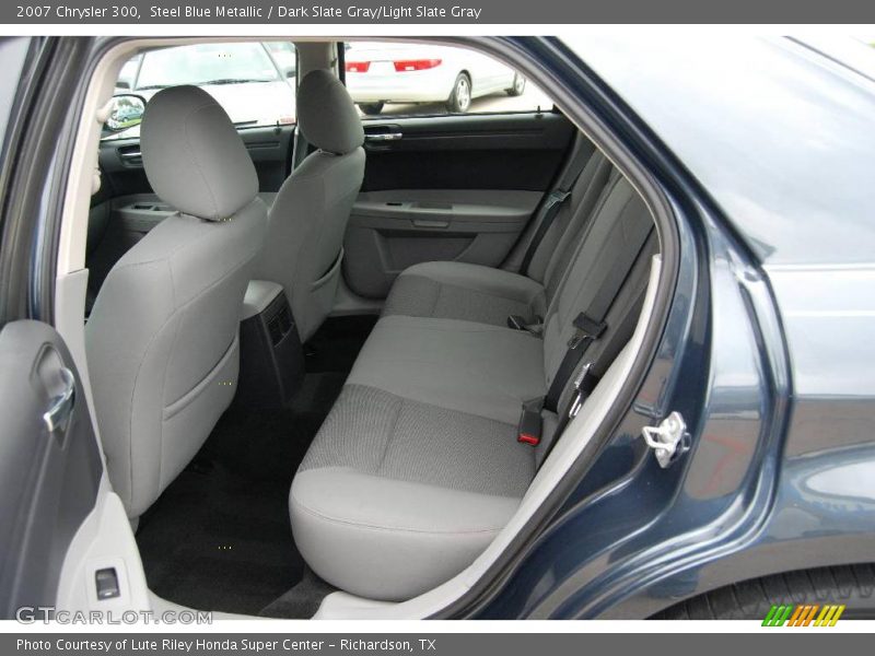 Steel Blue Metallic / Dark Slate Gray/Light Slate Gray 2007 Chrysler 300
