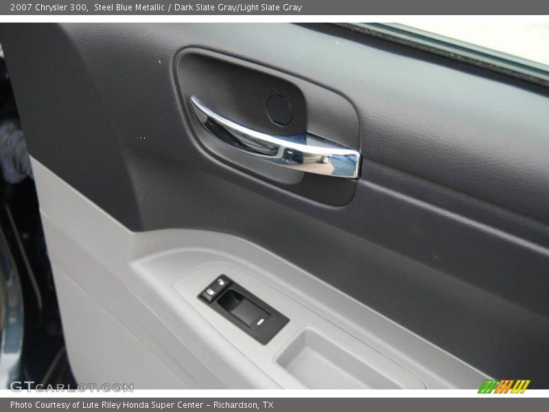 Steel Blue Metallic / Dark Slate Gray/Light Slate Gray 2007 Chrysler 300