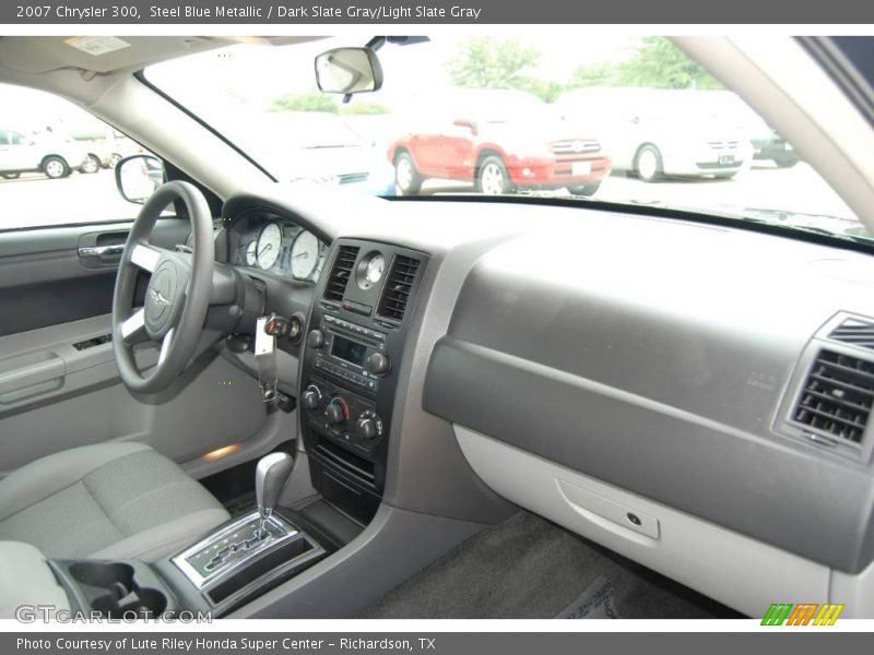 Steel Blue Metallic / Dark Slate Gray/Light Slate Gray 2007 Chrysler 300