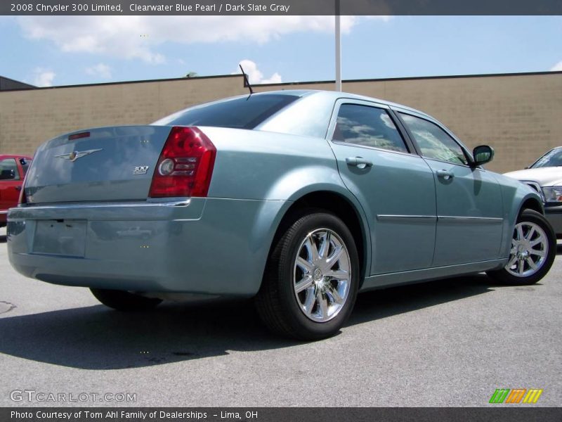 Clearwater Blue Pearl / Dark Slate Gray 2008 Chrysler 300 Limited
