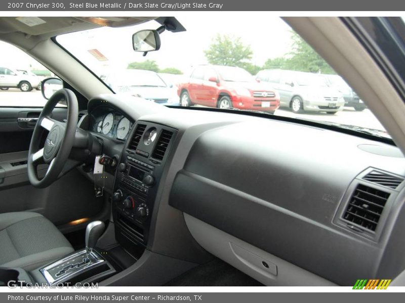 Steel Blue Metallic / Dark Slate Gray/Light Slate Gray 2007 Chrysler 300