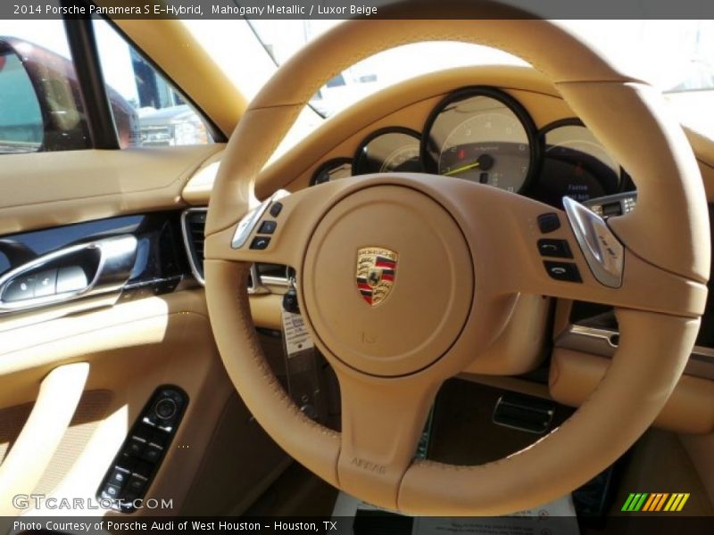  2014 Panamera S E-Hybrid Steering Wheel