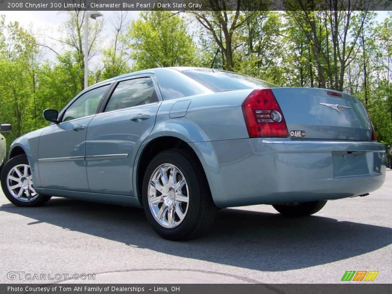 Clearwater Blue Pearl / Dark Slate Gray 2008 Chrysler 300 Limited