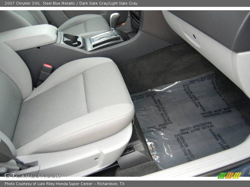 Steel Blue Metallic / Dark Slate Gray/Light Slate Gray 2007 Chrysler 300