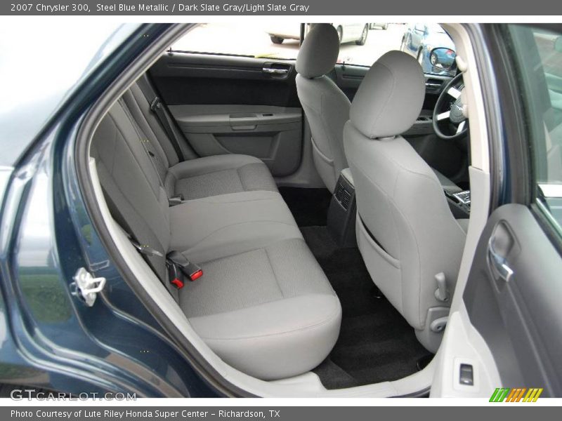 Steel Blue Metallic / Dark Slate Gray/Light Slate Gray 2007 Chrysler 300