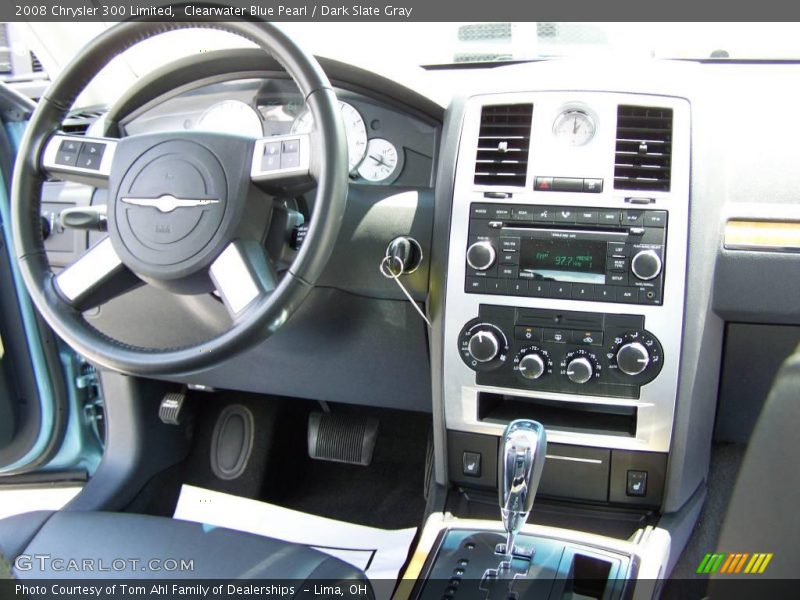 Clearwater Blue Pearl / Dark Slate Gray 2008 Chrysler 300 Limited