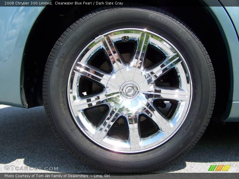 Clearwater Blue Pearl / Dark Slate Gray 2008 Chrysler 300 Limited