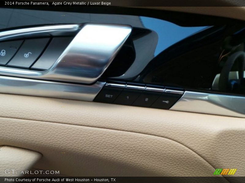 Agate Grey Metallic / Luxor Beige 2014 Porsche Panamera
