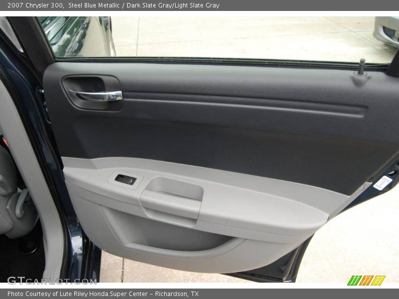 Steel Blue Metallic / Dark Slate Gray/Light Slate Gray 2007 Chrysler 300