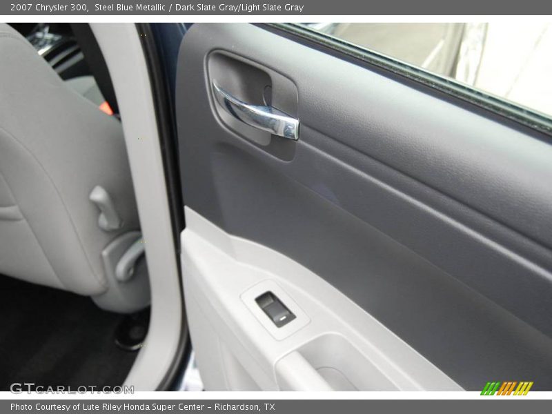Steel Blue Metallic / Dark Slate Gray/Light Slate Gray 2007 Chrysler 300