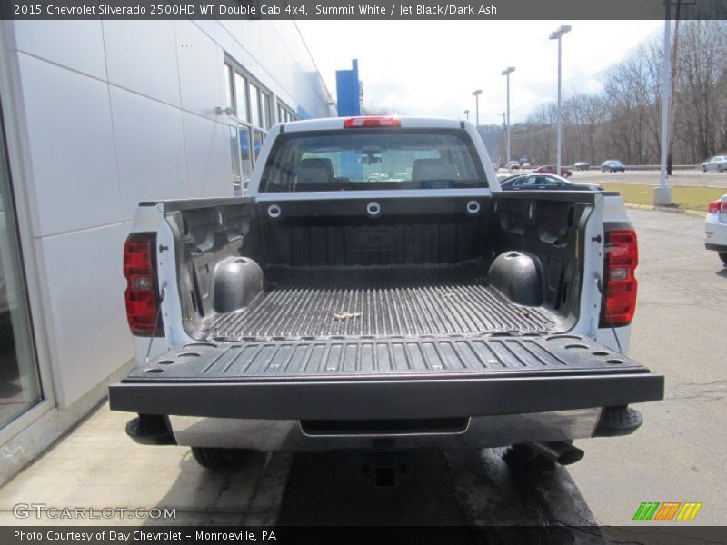 Summit White / Jet Black/Dark Ash 2015 Chevrolet Silverado 2500HD WT Double Cab 4x4