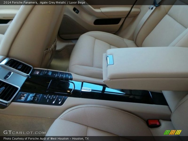 Agate Grey Metallic / Luxor Beige 2014 Porsche Panamera