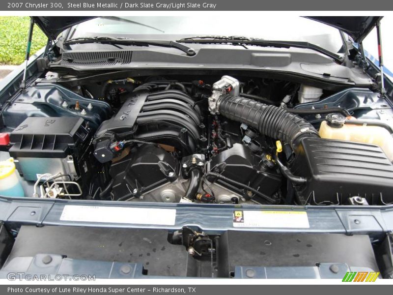 Steel Blue Metallic / Dark Slate Gray/Light Slate Gray 2007 Chrysler 300