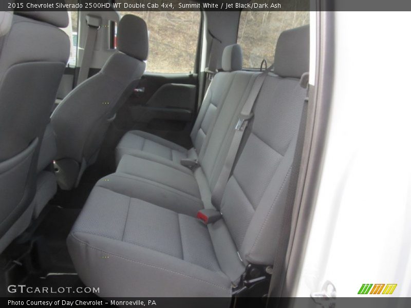 Summit White / Jet Black/Dark Ash 2015 Chevrolet Silverado 2500HD WT Double Cab 4x4