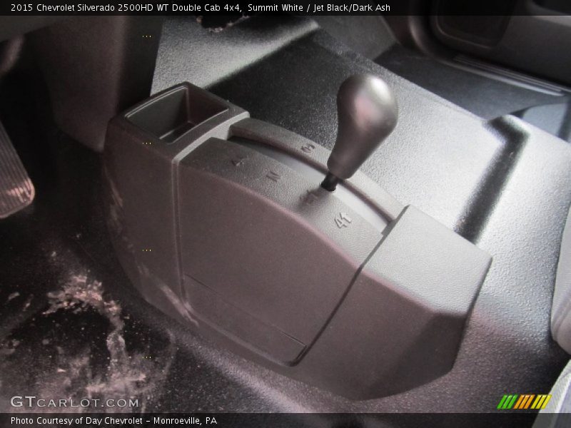 Summit White / Jet Black/Dark Ash 2015 Chevrolet Silverado 2500HD WT Double Cab 4x4