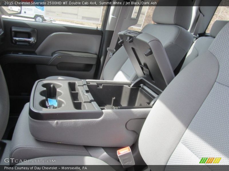 Summit White / Jet Black/Dark Ash 2015 Chevrolet Silverado 2500HD WT Double Cab 4x4