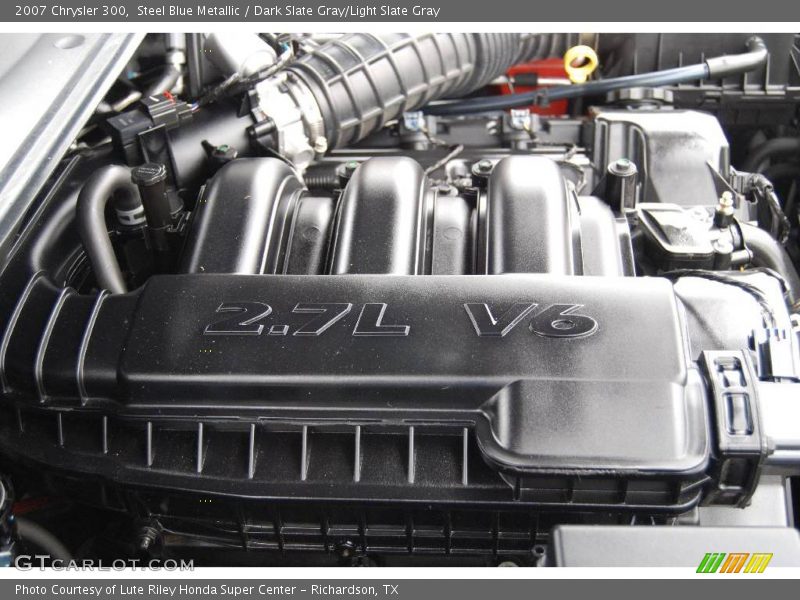 Steel Blue Metallic / Dark Slate Gray/Light Slate Gray 2007 Chrysler 300