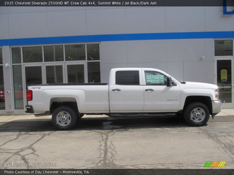Summit White / Jet Black/Dark Ash 2015 Chevrolet Silverado 2500HD WT Crew Cab 4x4