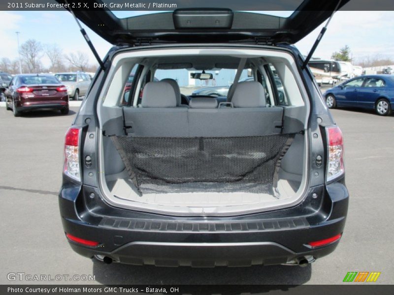 Dark Gray Metallic / Platinum 2011 Subaru Forester 2.5 X