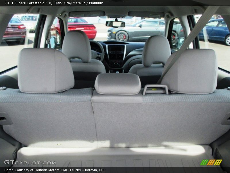 Dark Gray Metallic / Platinum 2011 Subaru Forester 2.5 X