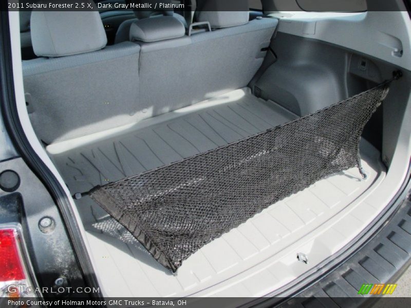 Dark Gray Metallic / Platinum 2011 Subaru Forester 2.5 X