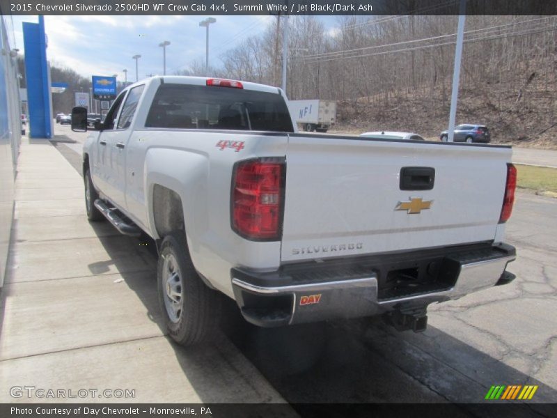 Summit White / Jet Black/Dark Ash 2015 Chevrolet Silverado 2500HD WT Crew Cab 4x4