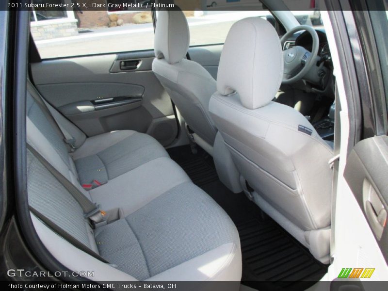 Dark Gray Metallic / Platinum 2011 Subaru Forester 2.5 X