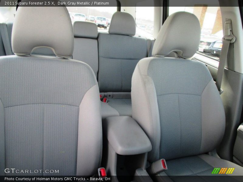 Dark Gray Metallic / Platinum 2011 Subaru Forester 2.5 X