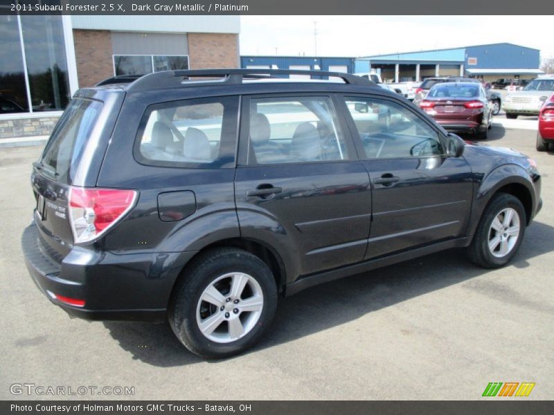 Dark Gray Metallic / Platinum 2011 Subaru Forester 2.5 X