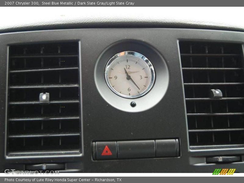 Steel Blue Metallic / Dark Slate Gray/Light Slate Gray 2007 Chrysler 300