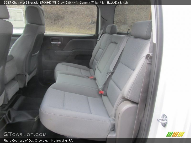 Rear Seat of 2015 Silverado 2500HD WT Crew Cab 4x4