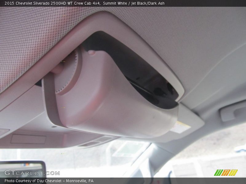 Summit White / Jet Black/Dark Ash 2015 Chevrolet Silverado 2500HD WT Crew Cab 4x4