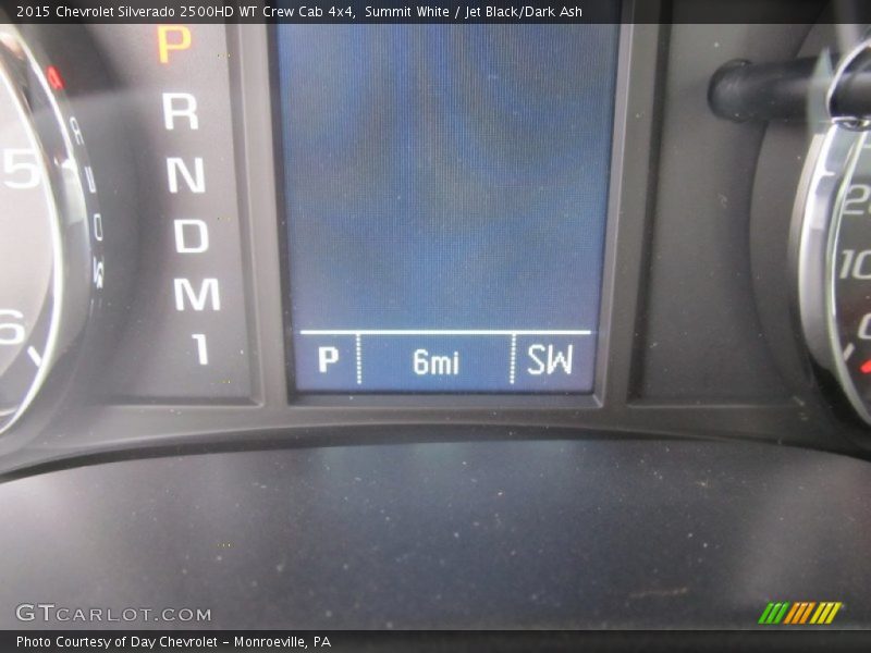 Summit White / Jet Black/Dark Ash 2015 Chevrolet Silverado 2500HD WT Crew Cab 4x4