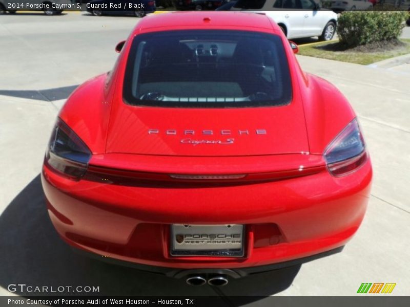 Guards Red / Black 2014 Porsche Cayman S
