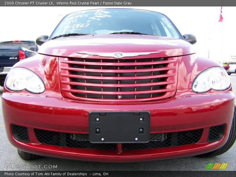Inferno Red Crystal Pearl / Pastel Slate Gray 2009 Chrysler PT Cruiser LX