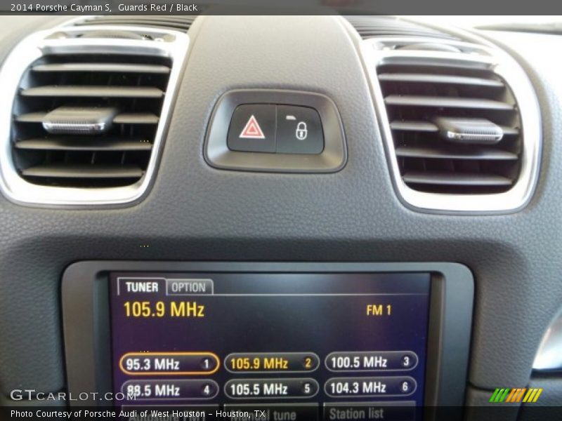 Guards Red / Black 2014 Porsche Cayman S